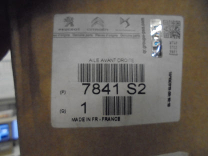 Citroen C4 Genuine Right Hand Front Guard (Unpainted) New Part