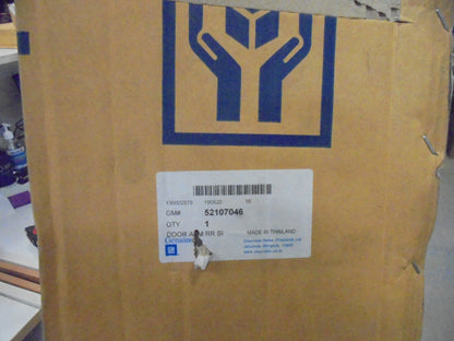 Holden RG Colorado Genuine Right Hand Rear Door Assembly (Unpainted) New Part