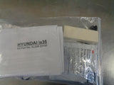 Hyundai ix35 Genuine Tinted Slimline Weathershield Set New Part