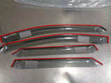 Hyundai ix35 Genuine Tinted Slimline Weathershield Set New Part