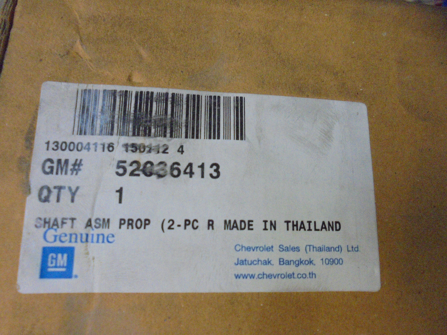 Holden RG Colorado 4x2 Genuine Drive Shaft Sliding Fork Design New Part