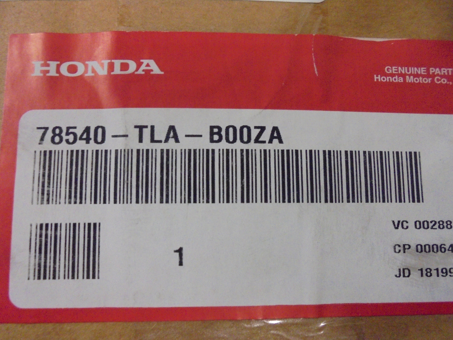 Honda CR-V Genuine Steering Wheel Garinish New Part