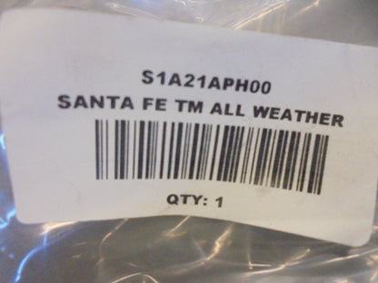 Hyundai Santa Fe TM Genuine All Weather Molded Set 3 New Part