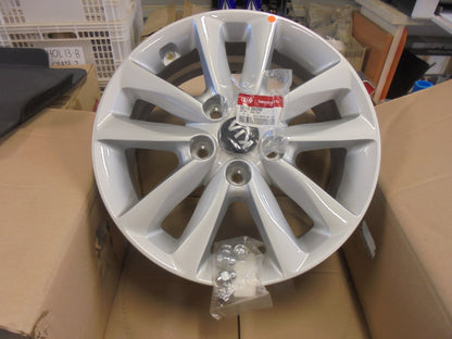 Kia Cerato Genuine Set 4 Alloy Wheels With Center Cap And Wheel Nuts New Part
