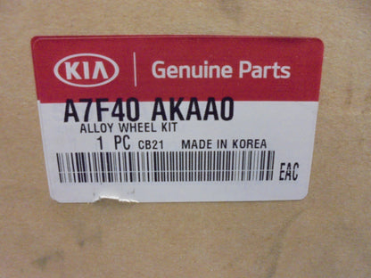 Kia Cerato Genuine Set 4 Alloy Wheels With Center Cap And Wheel Nuts New Part