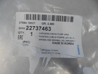 Holden Captiva Genuine TV Wiring Assembly New Part