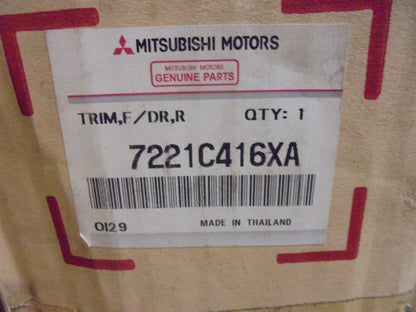 Mitsubishi Triton MQ Genuine Drivers Door Trim New Part