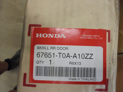 Honda CR-V Genuine Left Hand Rear Door Skin New Part