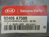 Kia Cerato Genuine Right Hand Rear Reflector New Part