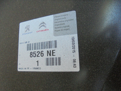 Peugeot 308 Genuine Left Hand Rear Quator Panel New Part