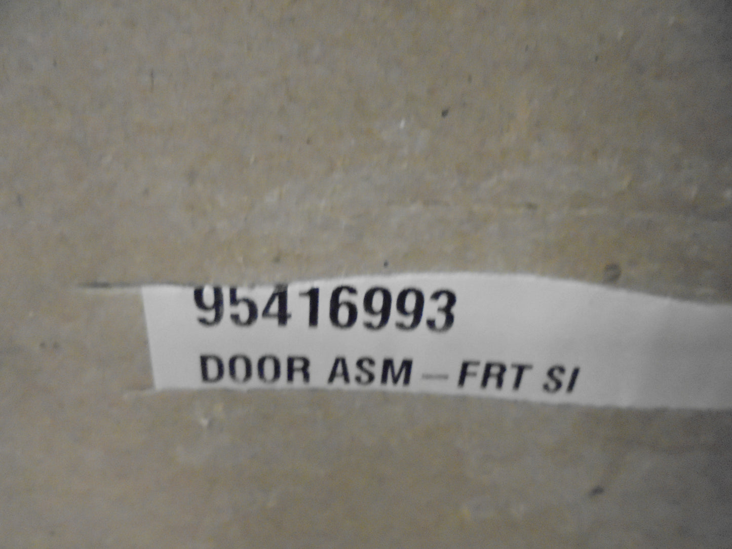 Holden Captiva Genuine Left Hand Door Panel Assembly New Part