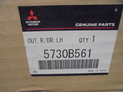Mitsubishi Outlander Genuine Left Hand Rear Door Skin New Part