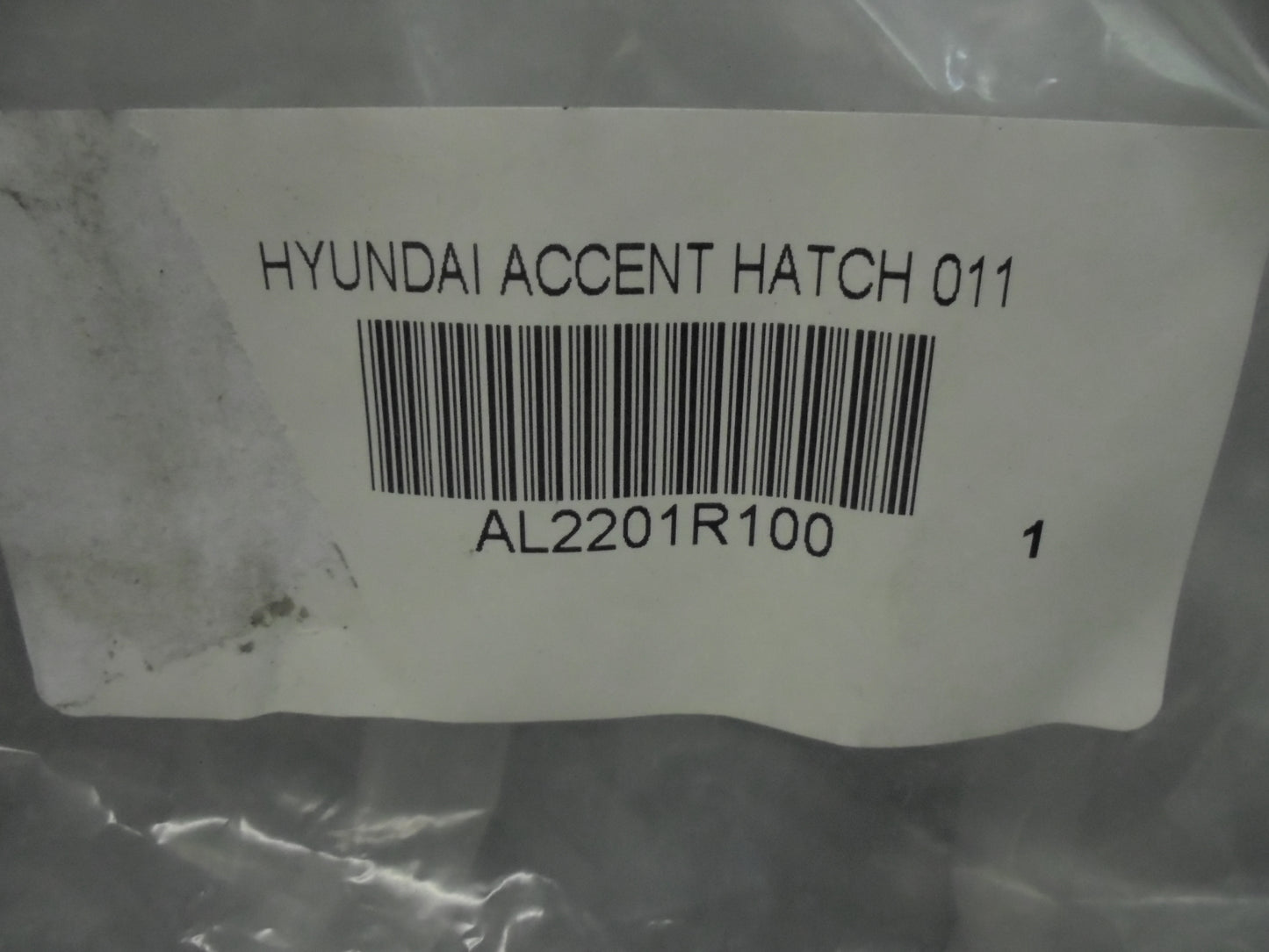 Hyundai Accent Hatch Genuine Rear Cargo Liner New Part