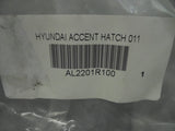 Hyundai Accent Hatch Genuine Rear Cargo Liner New Part