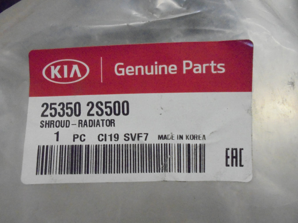 Kia Sportage Genuine Radiator Fan Shroud New Part – Half Price Parts ...