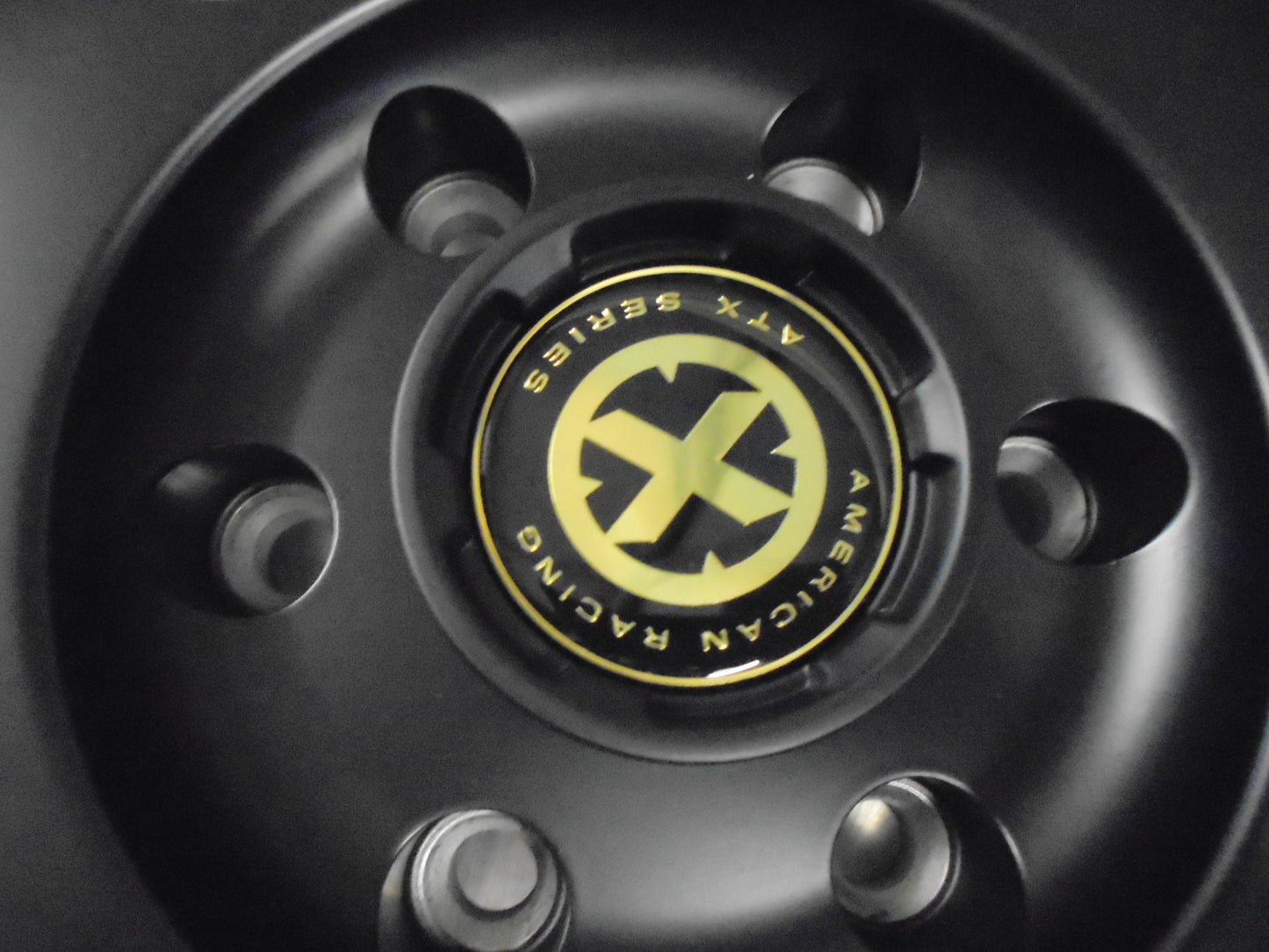 ATX Series AX196 Alloy Wheel Set Of 4 Satin Black With Milled Accents New Part