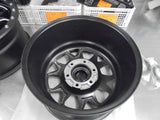 ATX Series AX196 Alloy Wheel Set Of 4 Satin Black With Milled Accents New Part