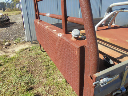 Single Cab Steel Tray with Inbuilt Tank Suits Various Models New Needs Painting