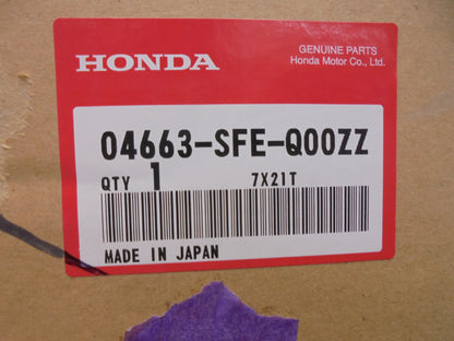 Honda Odyssdy Genuine Rear Beaver Panel New Part