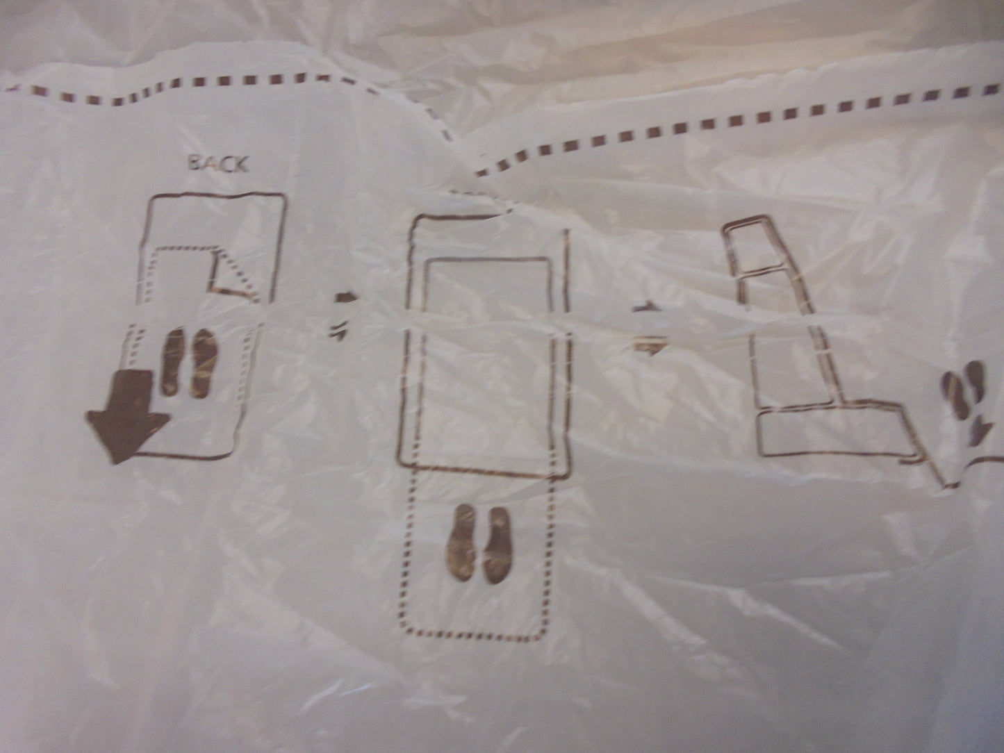 Plastic Seat Cover With Seat-Floor-Hand Brake And Gear Shift Covers New Part