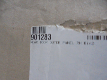 Peugeot 207 Mark 1 Genuine Right Hand Rear Door Skin New Part