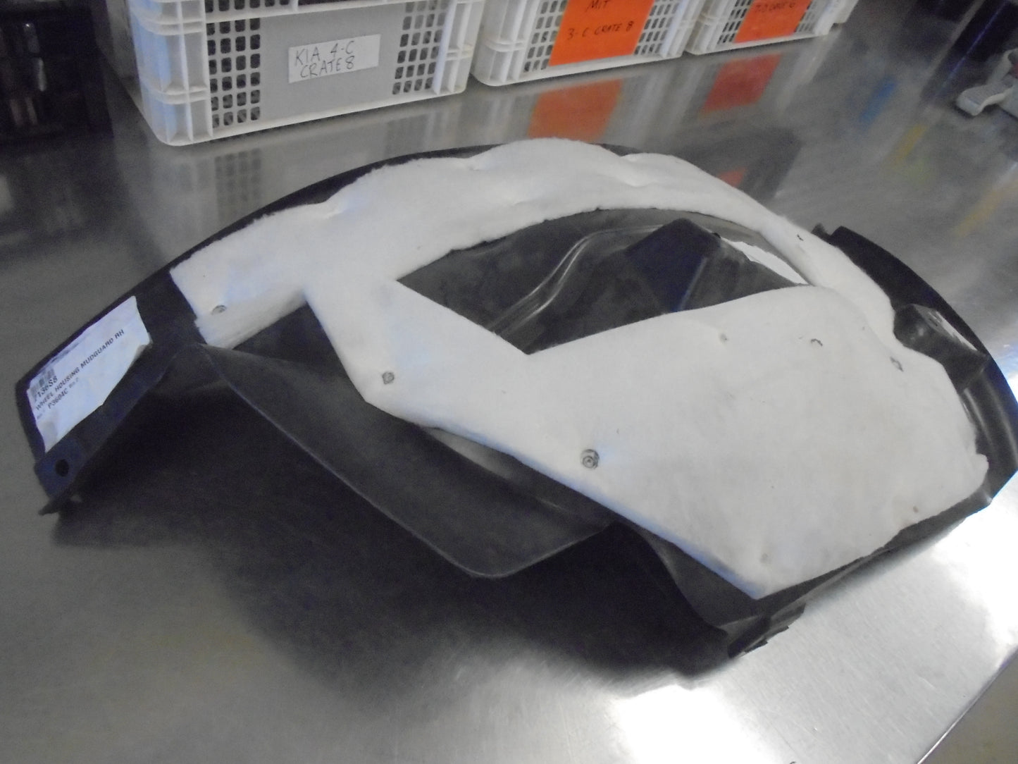 Peugeot 407 Genuine Front Right Hand Rear Splash Guard New Part