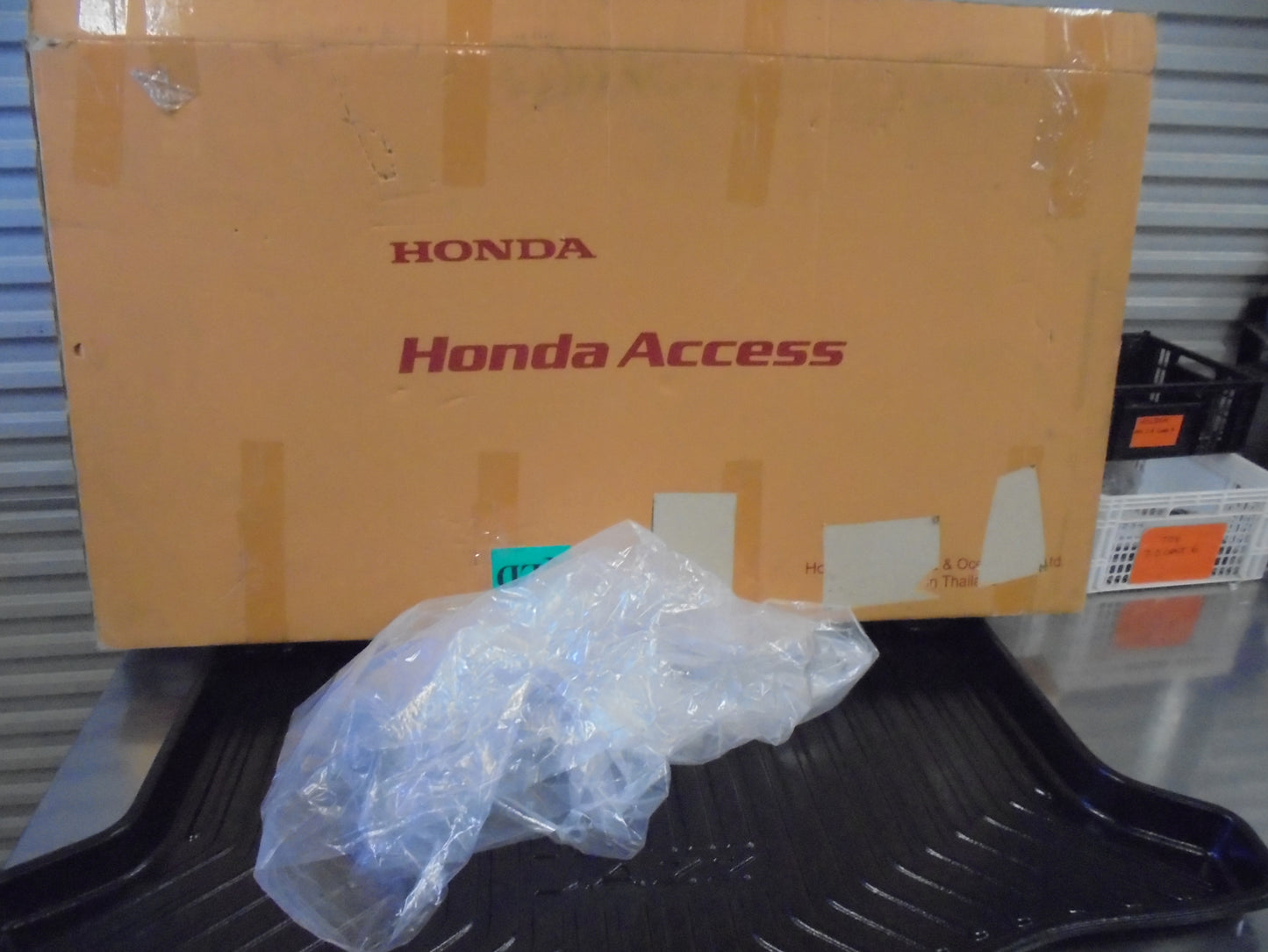 Honda Jazz Genuine Rubber Cargo Boot Mat New Part