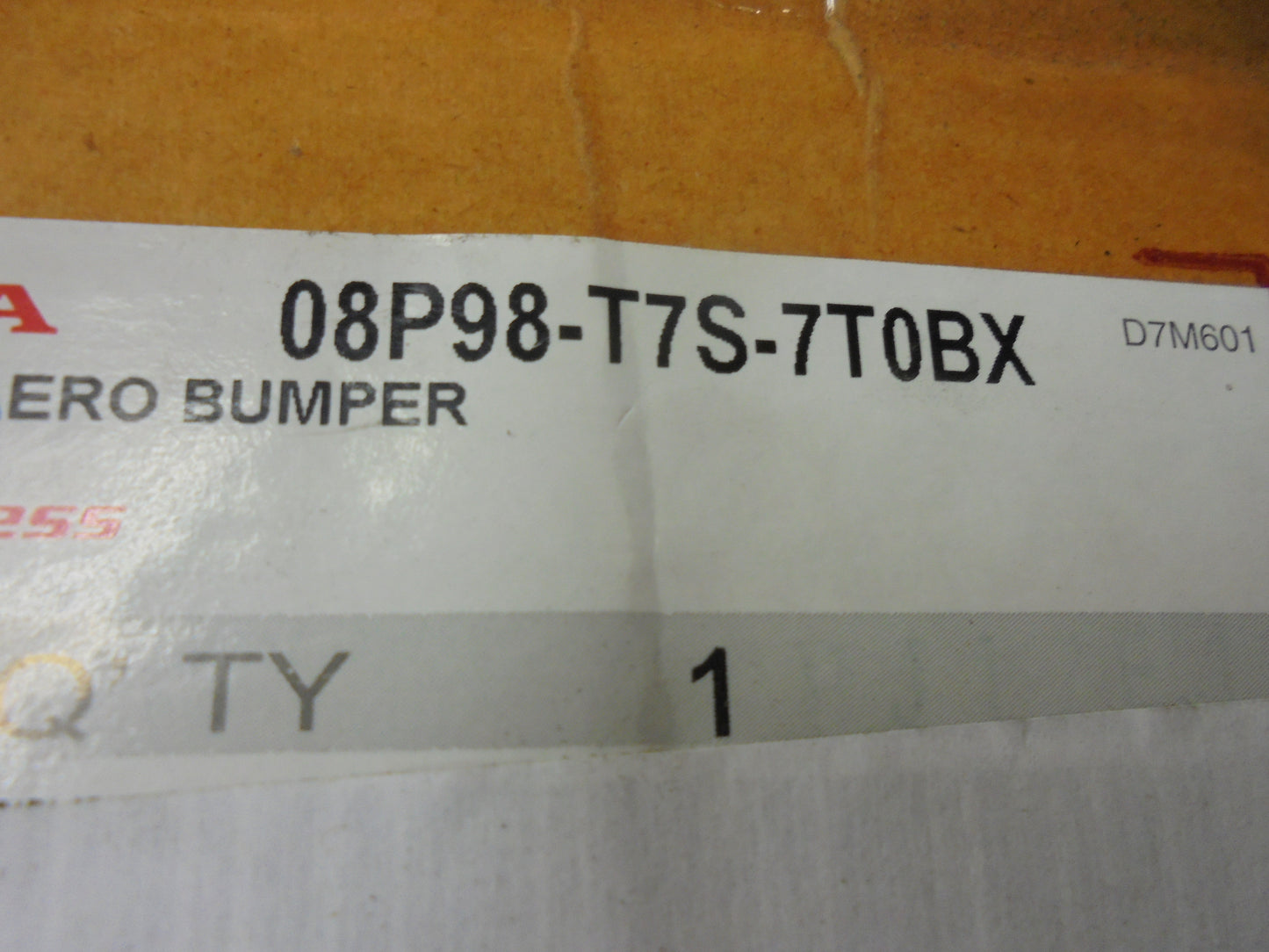 Honda HR-V Genuine Front Lower Lip Spoiler New Part