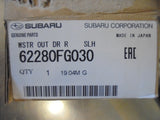 Subaru WRX-STI-Impreza Genuine Left Hand Rear Door Weather Strip New Part