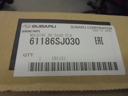 Subaru Forester Genuine Left Hand Chrome Door Sash Molding New Part