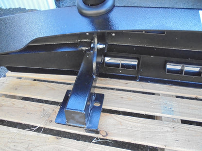 ECB Alloy Bull Bar Black Ripple Powder Coat Finish Suits RA Rodeo-Isuzu D-Max New Part