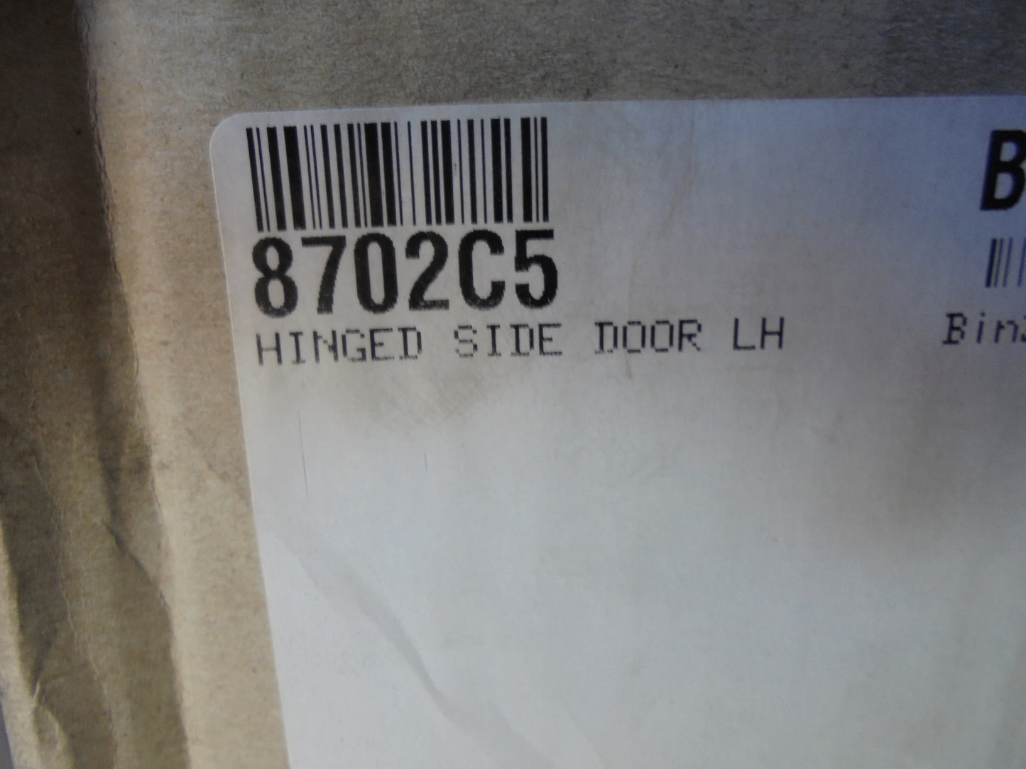 Citronen Berlingo Van Genuine Left Hand Rear Door ASM New Part