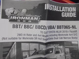 Ironman Steel Commercial Winch Bar Kit Suits Toyota Hilux SRS Models ONLY New Part