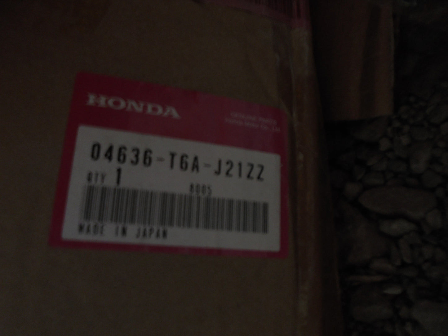Honda Odyssey Genuine Right Hand rear Quator Paner New Part