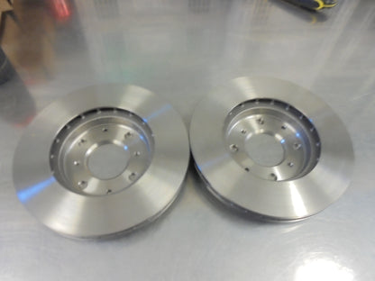 Honda Jazz Genuine Front Brake Rotors (Pair) New Part