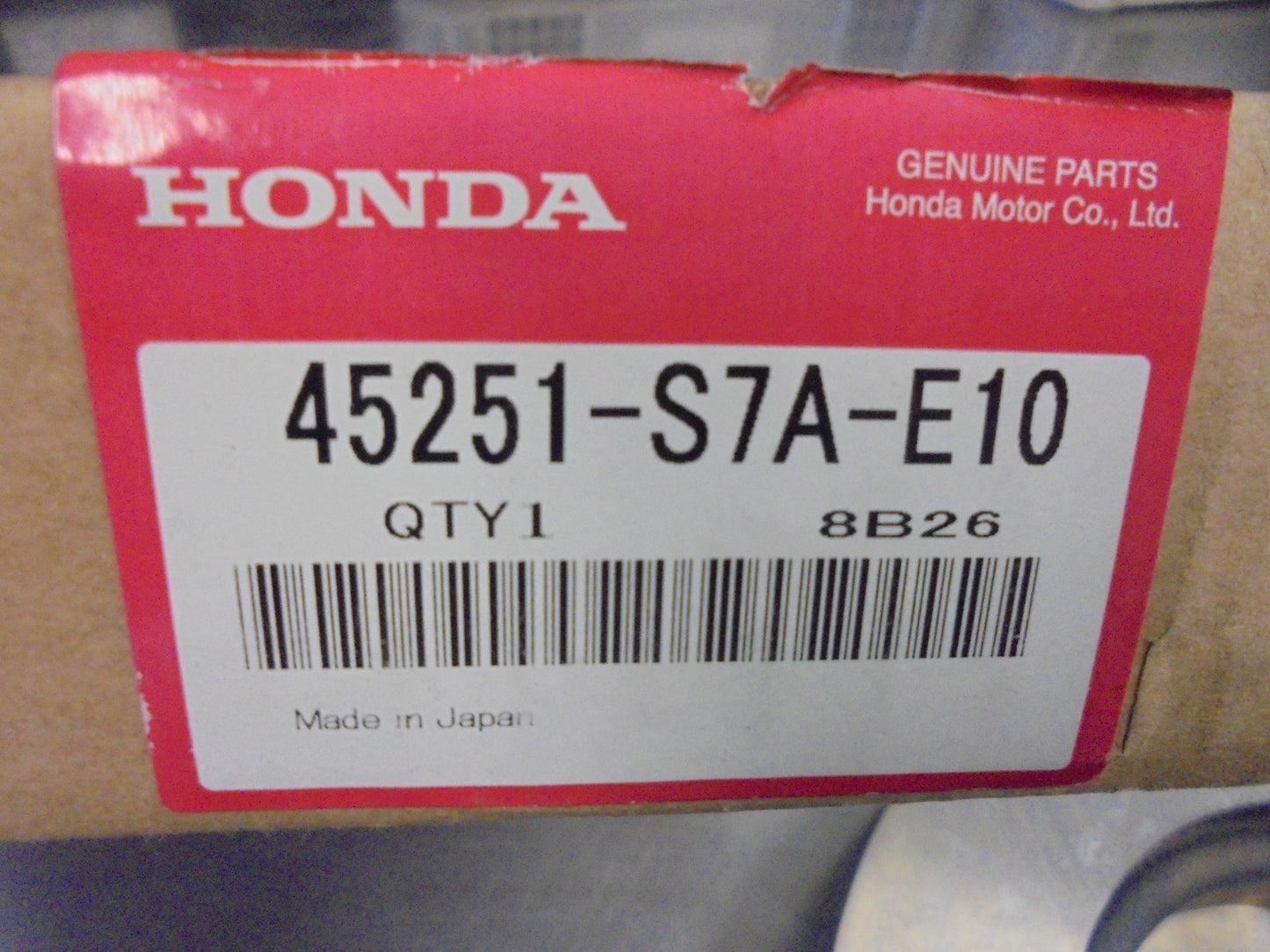 Honda Civic Genuine Front Rotor New Part