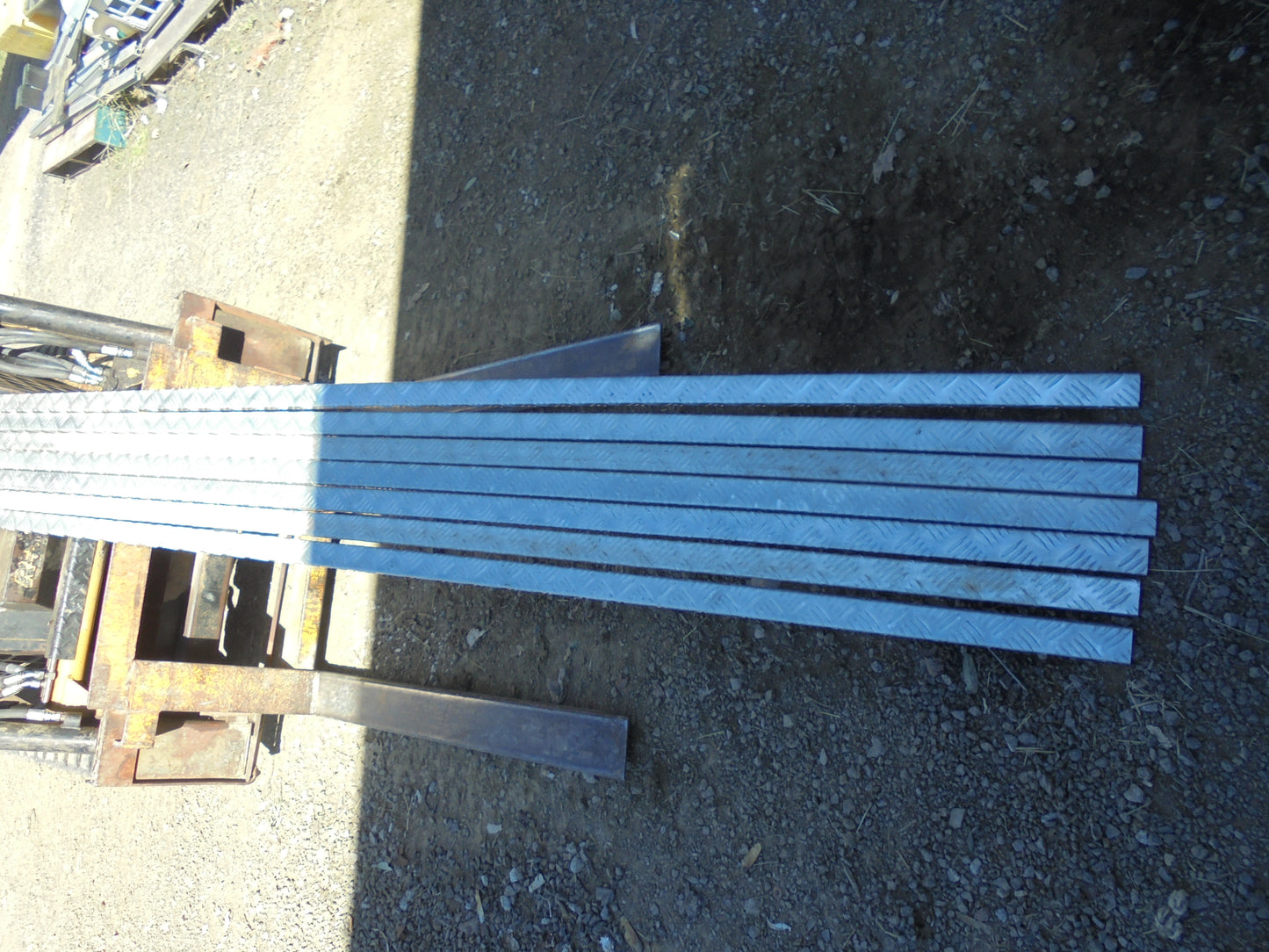 Alloy Checker Plate Drop Side Tray Capping New Part