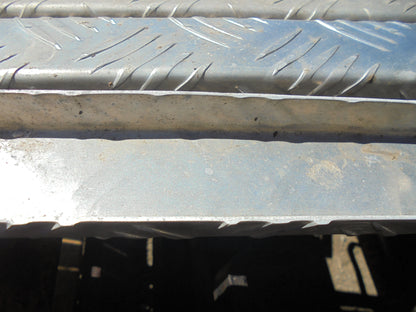 Alloy Checker Plate Drop Side Tray Capping New Part