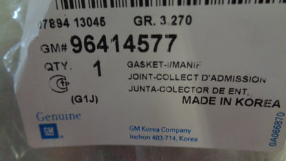 Daewoo Lacetti Genuine Intake Manifold Gasket New Part