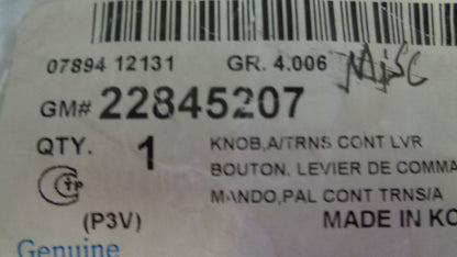 Holden Malibu Genuine Autotrans Knob New Part