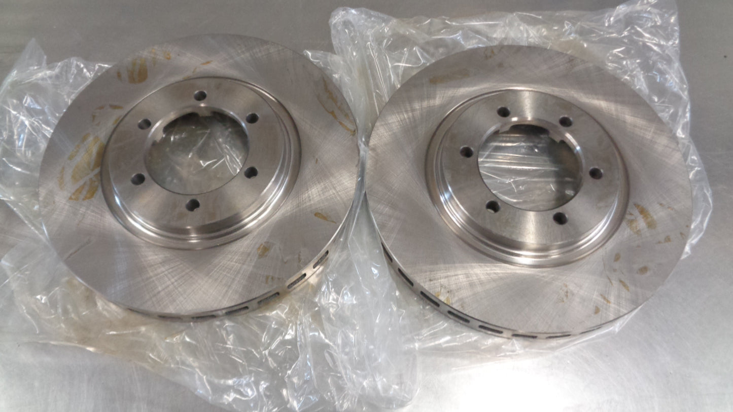 Protex DR466 Brake Disc Rotors Pair New Part