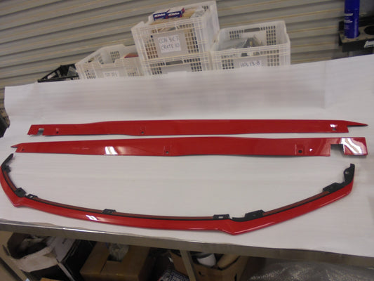 Honda Civic Hatch Genuine Red Pack Spoiler Kit New Part