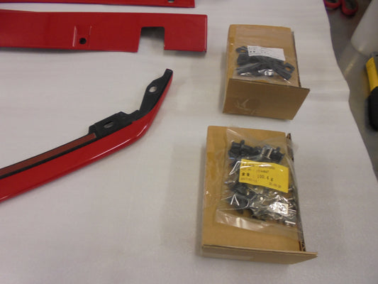 Honda Civic Hatch Genuine Red Pack Spoiler Kit New Part