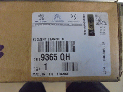 Peugeot 508 Genuine Passenger Front Door Water Proof Element New Part