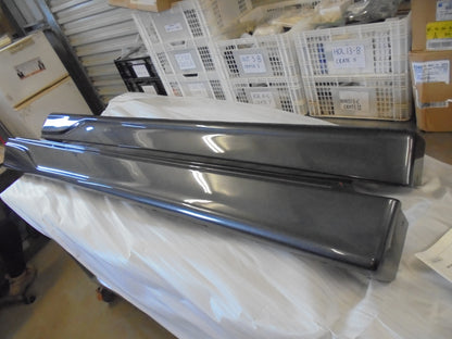 Mitsubishi Outlander Genuine Side Skirt Kit Factory Gray In Colour New Part
