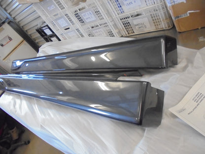 Mitsubishi Outlander Genuine Side Skirt Kit Factory Gray In Colour New Part