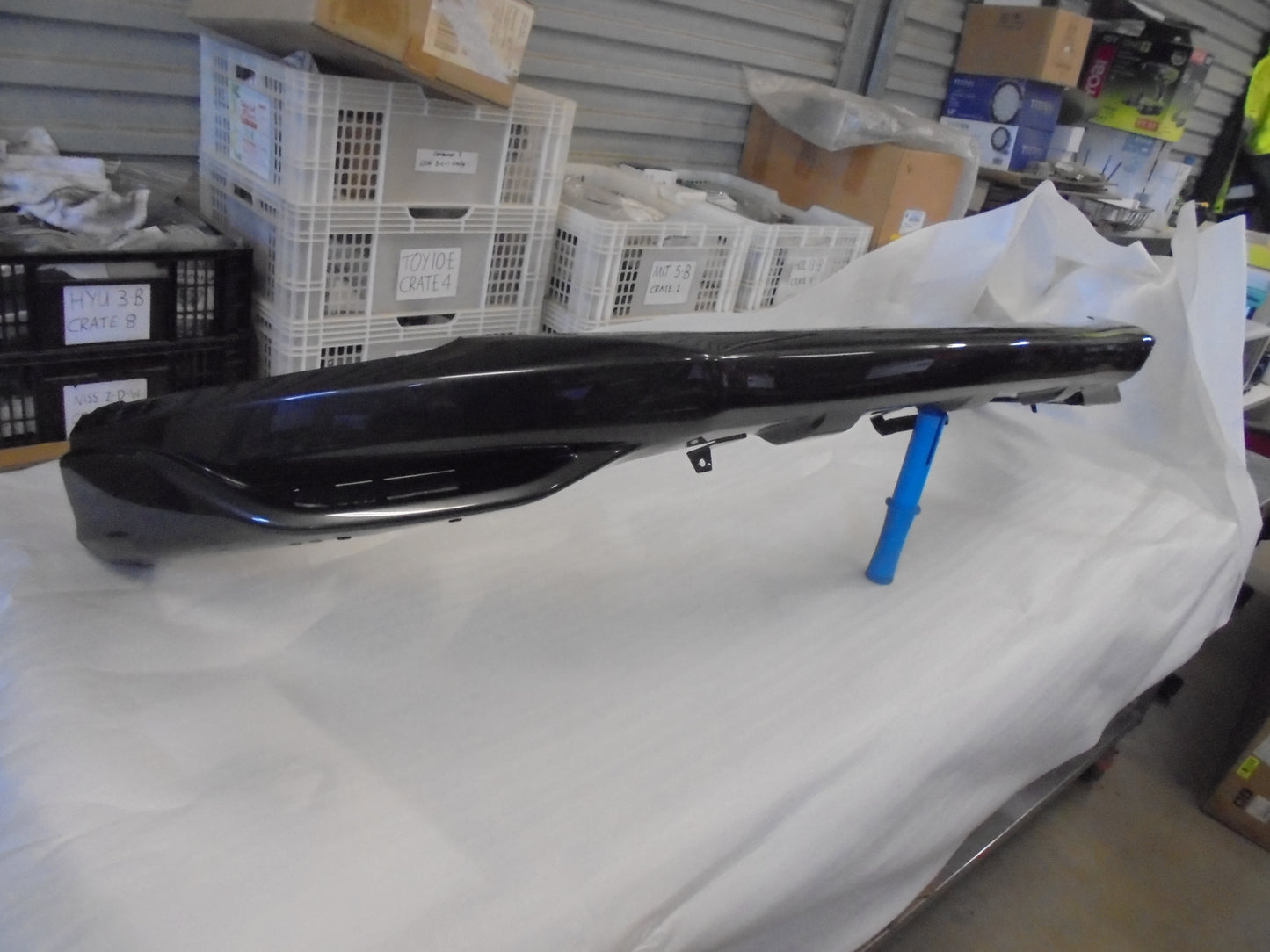 Mitsubishi Outlander Genuine Lower Front Spoiler (Air Dam) Factory Gray New Part