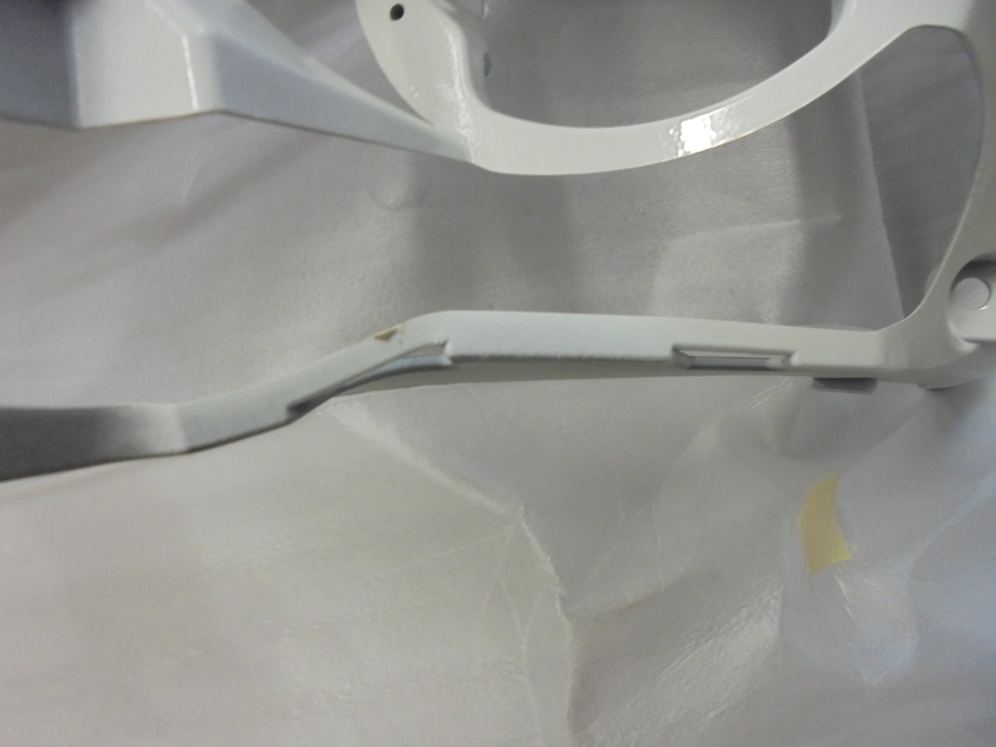 Peugeot 4008 Genuine Factory Front Bar Cover (White) Headlight Washer And Radar New Part