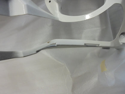 Peugeot 4008 Genuine Factory Front Bar Cover (White) Headlight Washer And Radar New Part