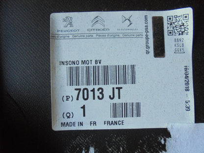 Peugeot 508 Genuine Under Engine Cover New Part